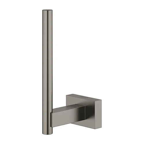 Держатель туалетной бумаги GROHE Essentials Cube, темный графит матовый (40623AL1) Держатель туалетной бумаги GROHE Essentials Cube, темный графит матовый (40623AL1)