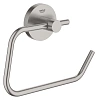 Держатель туалетной бумаги GROHE Essentials без крышки, суперсталь (40689DC1)