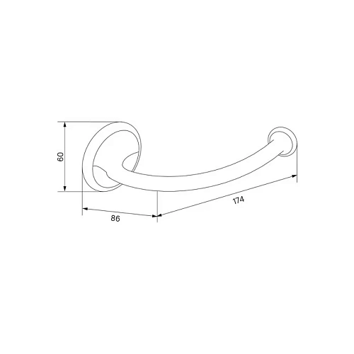 Держатель туалетной бумаги IDDIS Oldie (OLDBR00i43) без крышки, бронза Держатель туалетной бумаги IDDIS Oldie (OLDBR00i43) без крышки, бронза