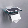 Держатель туалетной бумаги Rush Edge ED77131 с полкой Держатель туалетной бумаги Rush Edge ED77131 с полкой