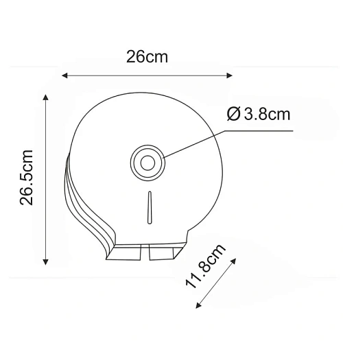 Держатель туалетной бумаги WasserKRAFT K-10025 никель Держатель туалетной бумаги WasserKRAFT K-10025 никель