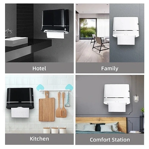 Диспенсер бумажных полотенец CeramaLux E6002 Диспенсер бумажных полотенец CeramaLux E6002