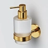 Дозатор жидкого мыла AM.PM X-Joy A85A36999, стеклянный, золото Дозатор жидкого мыла AM.PM X-Joy A85A36999, стеклянный, золото