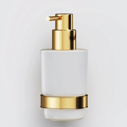 Дозатор жидкого мыла AM.PM X-Joy A85A36999, стеклянный, золото Дозатор жидкого мыла AM.PM X-Joy A85A36999, стеклянный, золото