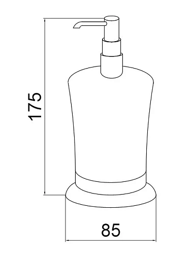 Дозатор жидкого мыла Boheme Imperiale 10410 Дозатор жидкого мыла Boheme Imperiale 10410