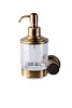 Дозатор жидкого мыла Boheme Royal Cristal 10932-BR-B