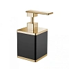 Дозатор жидкого мыла Boheme черный-золото 10969-B-G Дозатор жидкого мыла Boheme черный-золото 10969-B-G