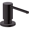 Дозатор жидкого мыла Hansgrohe A41 40438670, матовый черный