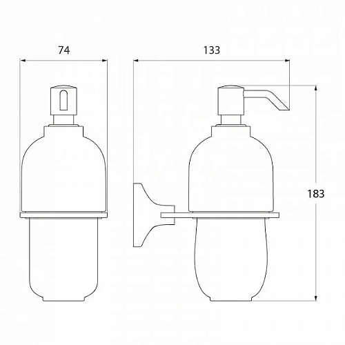 Дозатор жидкого мыла IDDIS Leaf (LEASBC0I46) Дозатор жидкого мыла IDDIS Leaf (LEASBC0I46)