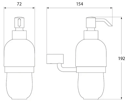 Дозатор жидкого мыла IDDIS Renior (RENSBC0I46) Дозатор жидкого мыла IDDIS Renior (RENSBC0I46)