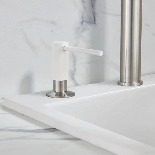 Дозатор жидкого мыла Milacio Ultra (MC.931.WH) белый Дозатор жидкого мыла Milacio Ultra (MC.931.WH) белый