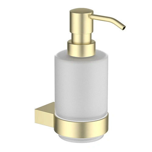 Дозатор жидкого мыла Timo Luiro 18539/17 золото матовое Дозатор жидкого мыла Timo Luiro 18539/17 золото матовое
