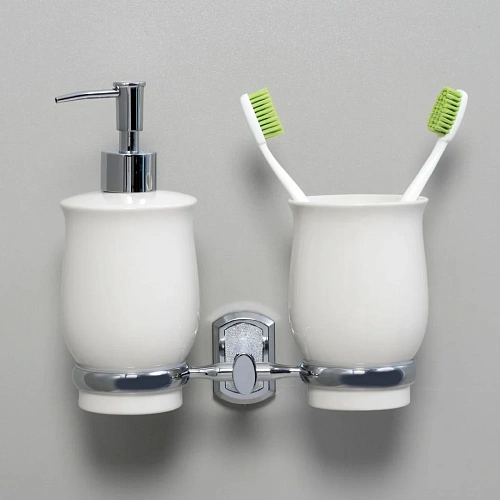 Дозатор жидкого мыла WasserKRAFT K-24189 хром Дозатор жидкого мыла WasserKRAFT K-24189 хром