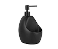 Дозатор жидкого мыла WasserKRAFT K-8099BLACK с емкостью для губки черный Дозатор жидкого мыла WasserKRAFT K-8099BLACK с емкостью для губки черный