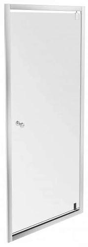 Душевая дверь Jacob Delafon Serenity 80х190 см, реверсивная, профиль хром, серый блестящий E14S80-GA Душевая дверь Jacob Delafon Serenity 80х190 см, реверсивная, профиль хром, серый блестящий E14S80-GA