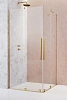 Душевая дверь Radaway Furo KDD Gold 120x200 прозрачное 8 мм левая часть 1/2 10105120-09-01L