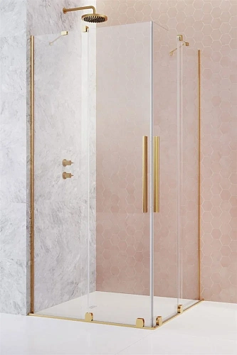Душевая дверь Radaway Furo KDD Gold 120x200 прозрачное 8 мм правая часть 2/2 10105120-09-01R Душевая дверь Radaway Furo KDD Gold 120x200 прозрачное 8 мм правая часть 2/2 10105120-09-01R