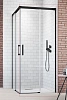 Душевая дверь Radaway Idea Black KDD 110 Right черный/прозрачное 1100x2005 387063-54-01R