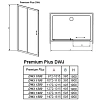 Душевая дверь Radaway Premium Plus DWJ 100 33303-01-08N Душевая дверь Radaway Premium Plus DWJ 100 33303-01-08N