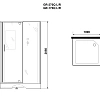 Душевая кабина GROSSMAN Classic GR170QL (100x100x205) Душевая кабина GROSSMAN Classic GR170QL (100x100x205)
