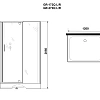 Душевая кабина GROSSMAN Classic GR172QR (120x80x205) Душевая кабина GROSSMAN Classic GR172QR (120x80x205)
