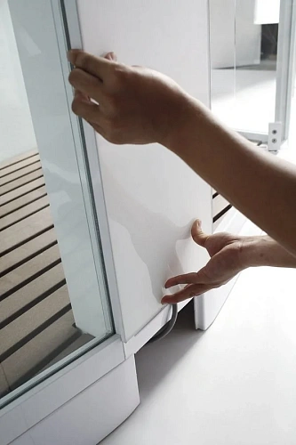 Душевая кабина Orans Diamond SR-89101LS white 100х100 левая 89101LW Душевая кабина Orans Diamond SR-89101LS white 100х100 левая 89101LW