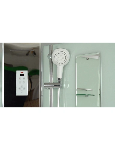 Душевая кабина Timo Comfort T-8802L Clean Glass 120x85x220 c турецкой баней хамам и стульчиком Душевая кабина Timo Comfort T-8802L Clean Glass 120x85x220 c турецкой баней хамам и стульчиком