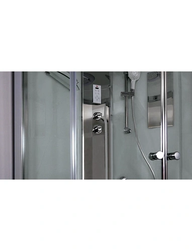 Душевая кабина Timo Comfort T-8802L Clean Glass 120x85x220 c турецкой баней хамам и стульчиком Душевая кабина Timo Comfort T-8802L Clean Glass 120x85x220 c турецкой баней хамам и стульчиком