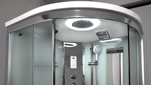 Душевая кабина Timo Comfort T-8809 Fabric Glass 90x90x220 c турецкой баней хамам и стульчиком Душевая кабина Timo Comfort T-8809 Fabric Glass 90x90x220 c турецкой баней хамам и стульчиком