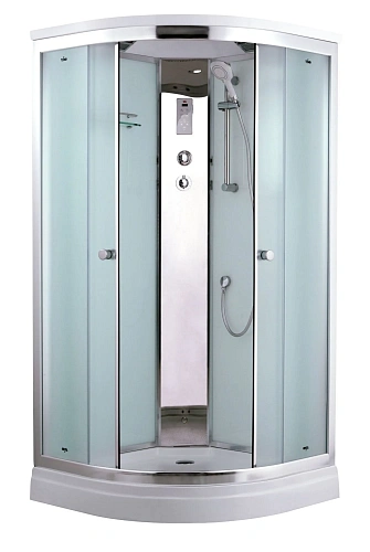 Душевая кабина Timo Comfort T-8809 Fabric Glass 90x90x220 c турецкой баней хамам и стульчиком Душевая кабина Timo Comfort T-8809 Fabric Glass 90x90x220 c турецкой баней хамам и стульчиком