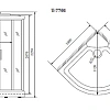 Душевая кабина Timo Lux T-7701 100x100x225, турецкая баня хамам Душевая кабина Timo Lux T-7701 100x100x225, турецкая баня хамам