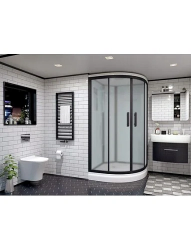 Душевая кабина Timo Standart T-6609 Black Fabric (90x90x220) Душевая кабина Timo Standart T-6609 Black Fabric (90x90x220)