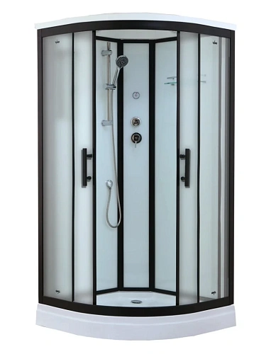 Душевая кабина Timo Standart T-6609 Black Fabric (90x90x220) Душевая кабина Timo Standart T-6609 Black Fabric (90x90x220)