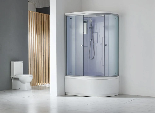 Душевая кабина Timo Standart Т-5520 L 120x85x220, хромотерапия, турецкая баня хамам Душевая кабина Timo Standart Т-5520 L 120x85x220, хромотерапия, турецкая баня хамам