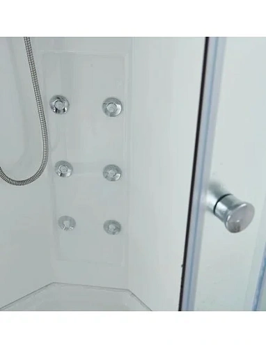 Душевая кабина Timo Standart Т-5590 90x90x220, хромотерапия, турецкая баня хамам Душевая кабина Timo Standart Т-5590 90x90x220, хромотерапия, турецкая баня хамам