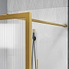 Душевая перегородка Vincea Walk-In VSW-1HP100FLBG, 1000x2000, брашированное золото, стекло рифленое Душевая перегородка Vincea Walk-In VSW-1HP100FLBG, 1000x2000, брашированное золото, стекло рифленое