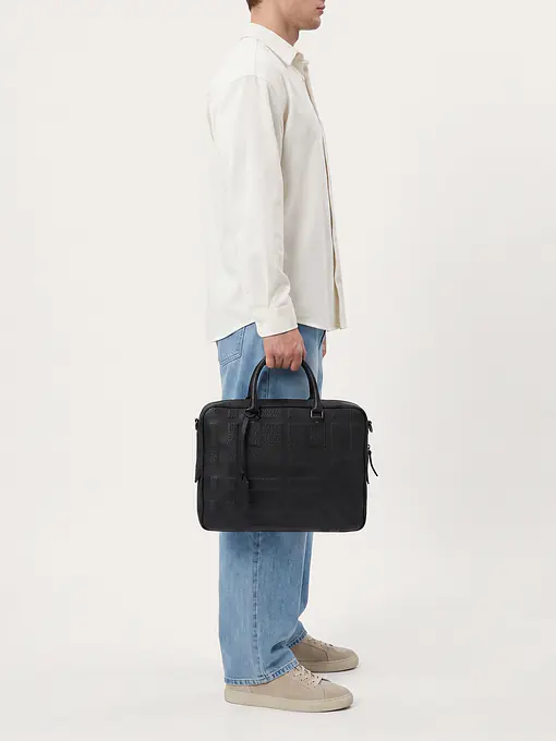 Burberry Leather Briefcase - Master
