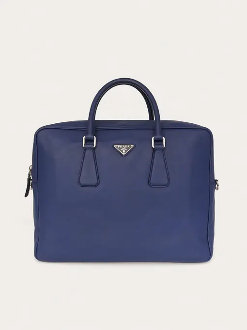 Prada Travel Leather Briefcase - Master