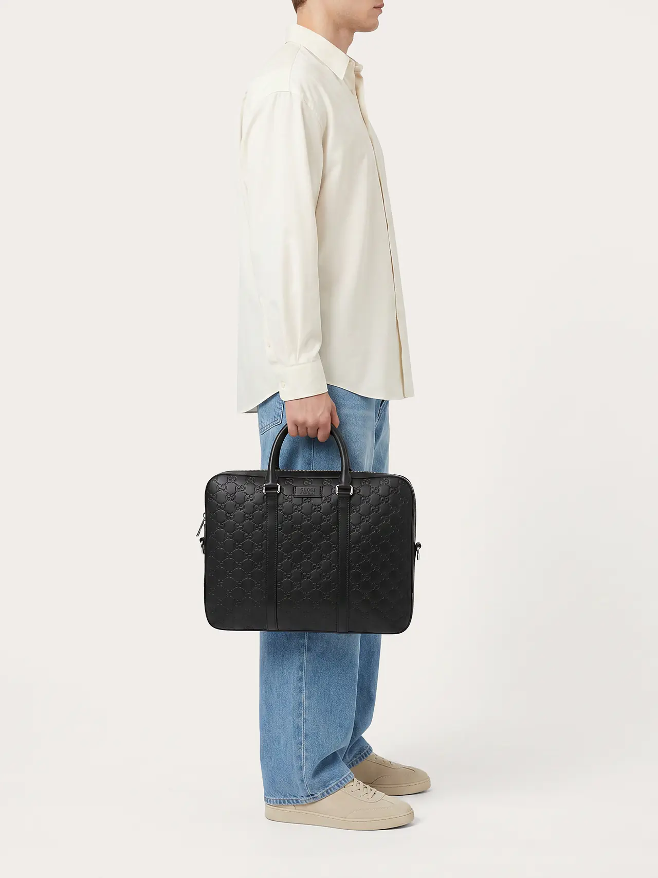 Gucci Signature Leather Briefcase - Master