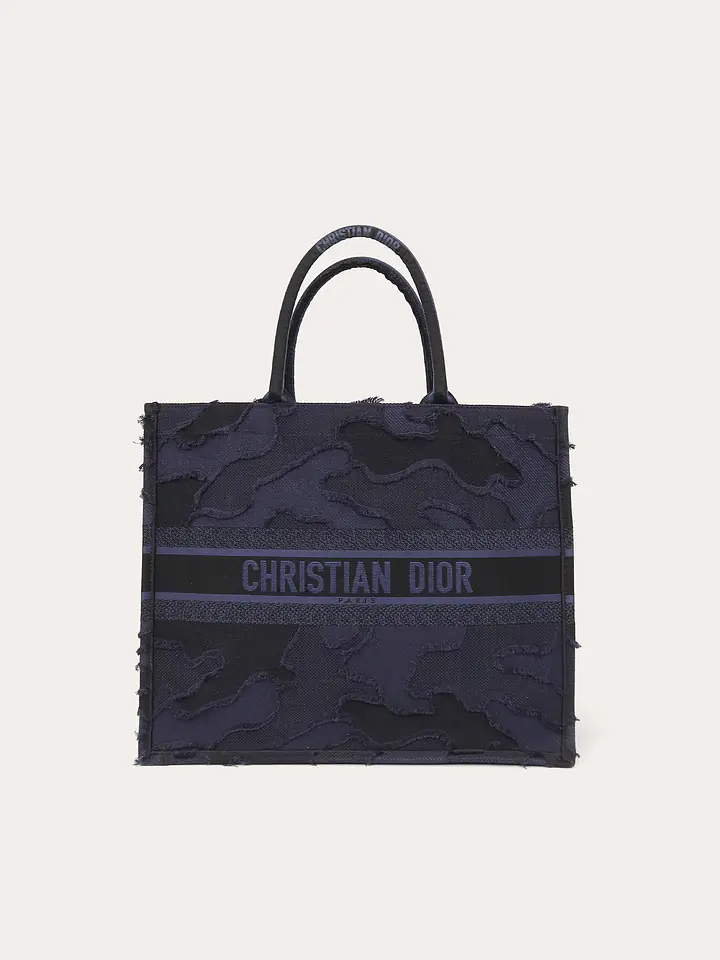 Christian Dior Book Tote Large Camouflage primary image