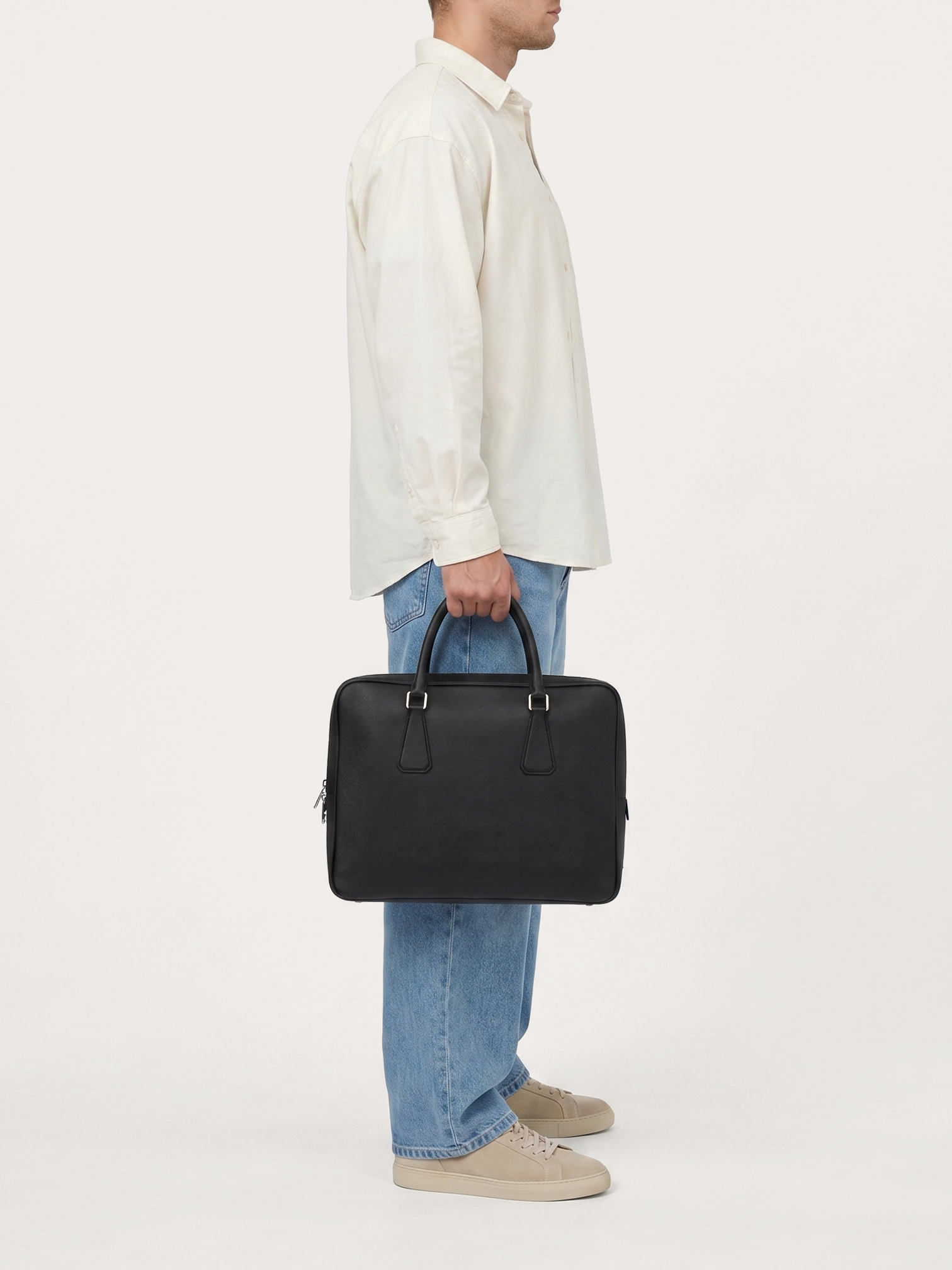 Prada Saffiano Briefcase - Master