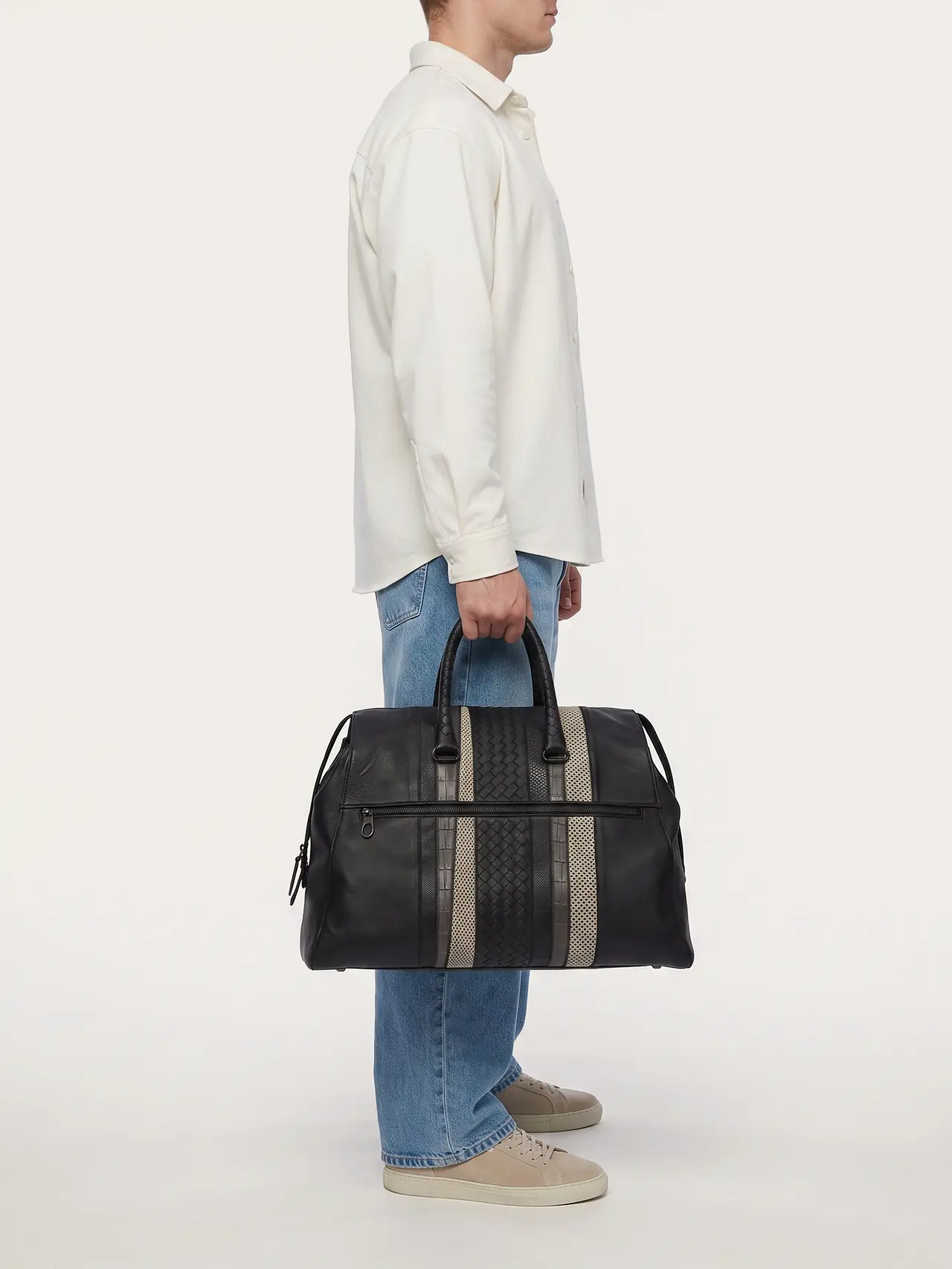 Bottega Veneta Mixed Textile Holdall Limited Edition 33/40 - Master