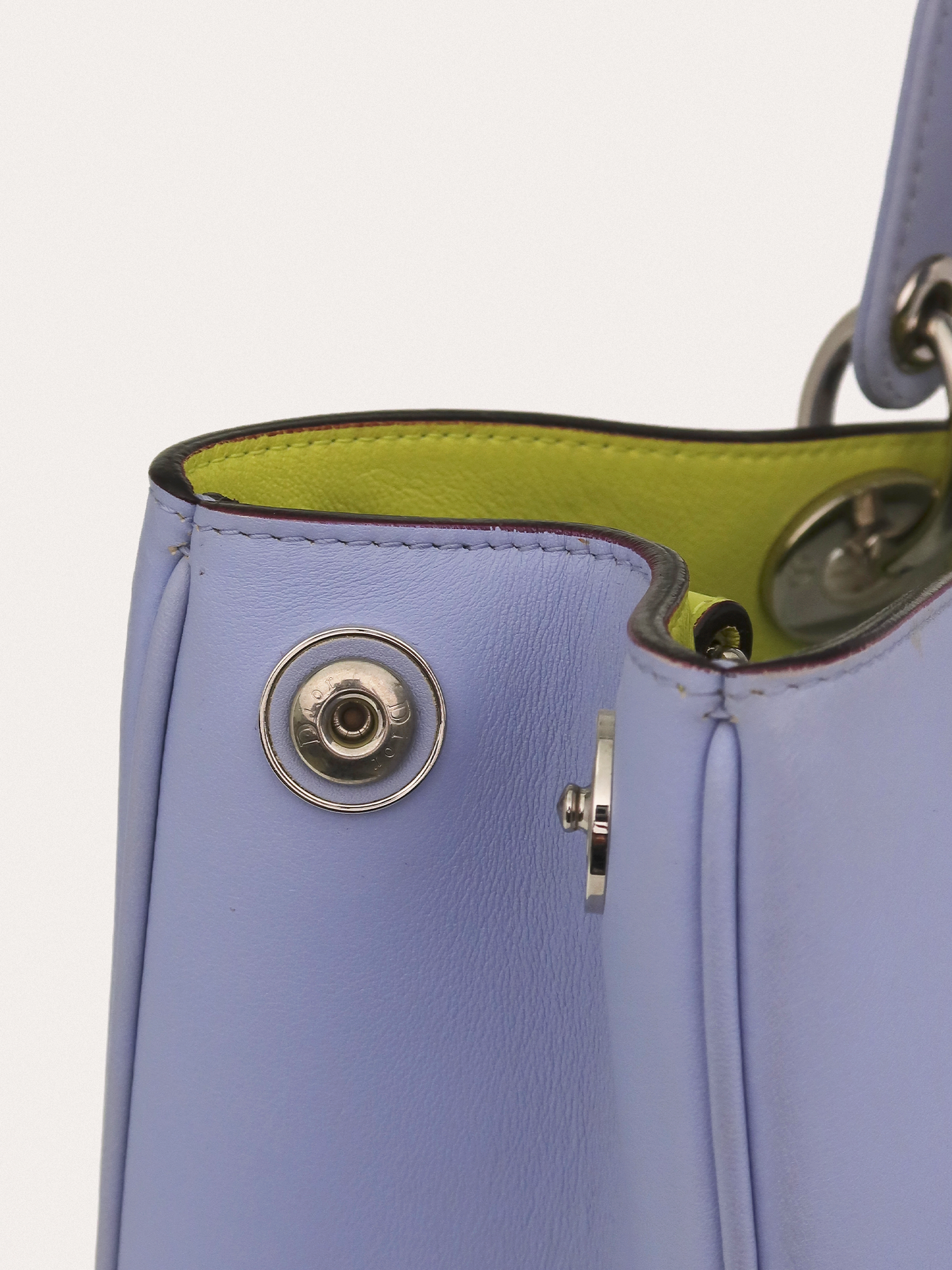 Christian Dior Diorissimo Top Handle Bicolor Bag - Master