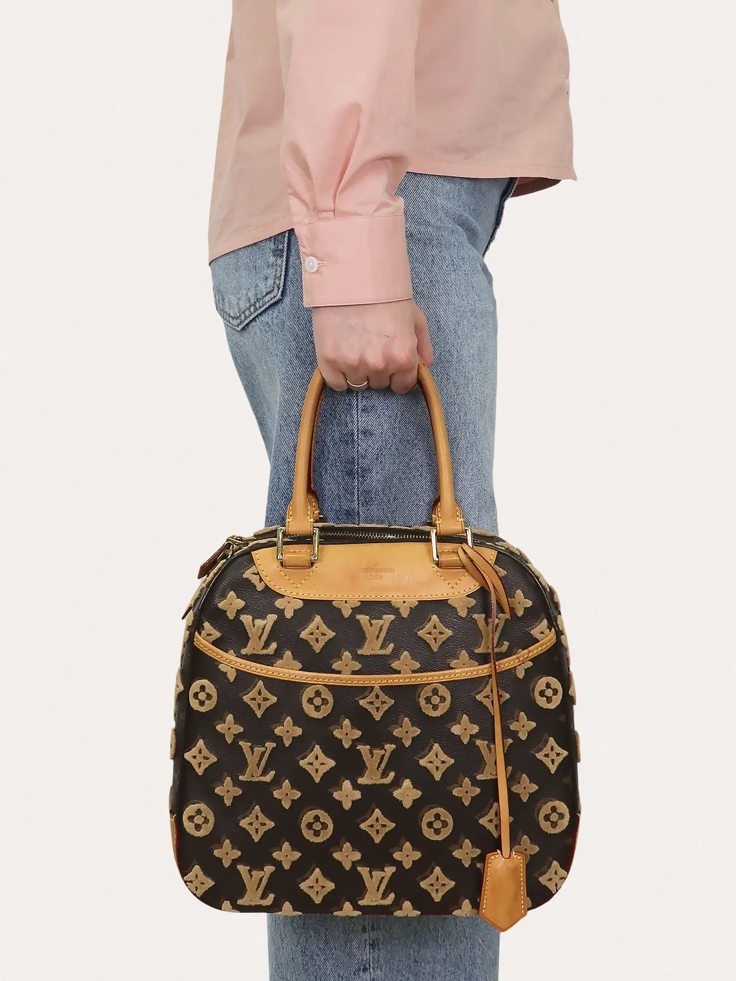 Monogram Tuftage 3D Deauville Cube Handbag - Master