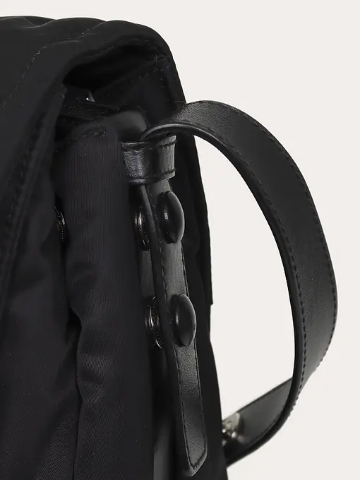 Large Padded Re-Nylon Shoulder Travel Bag - Master