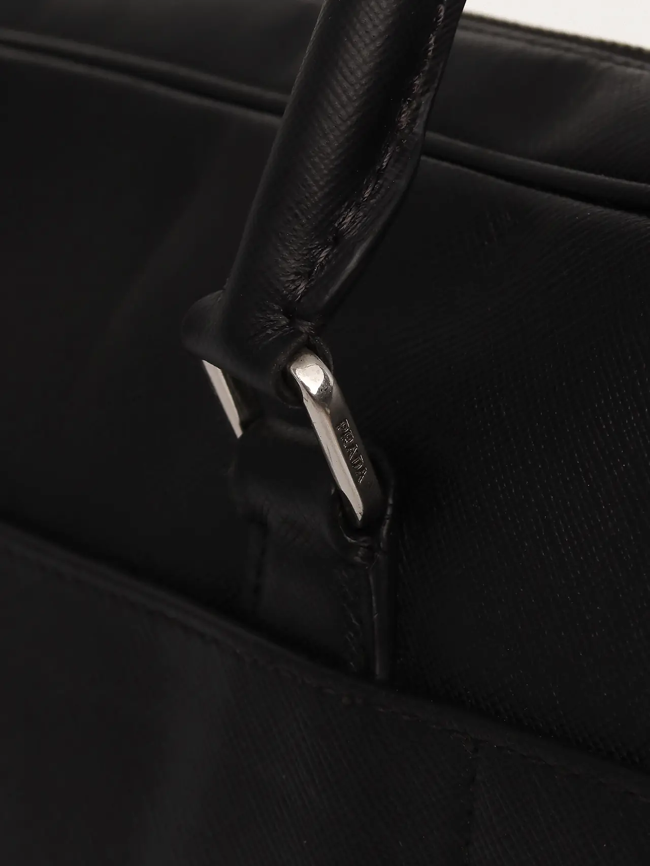 Prada Travel Leather Briefcase - Master