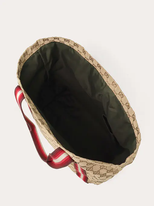 GG Canvas Sherry Line Tote Bag - Master