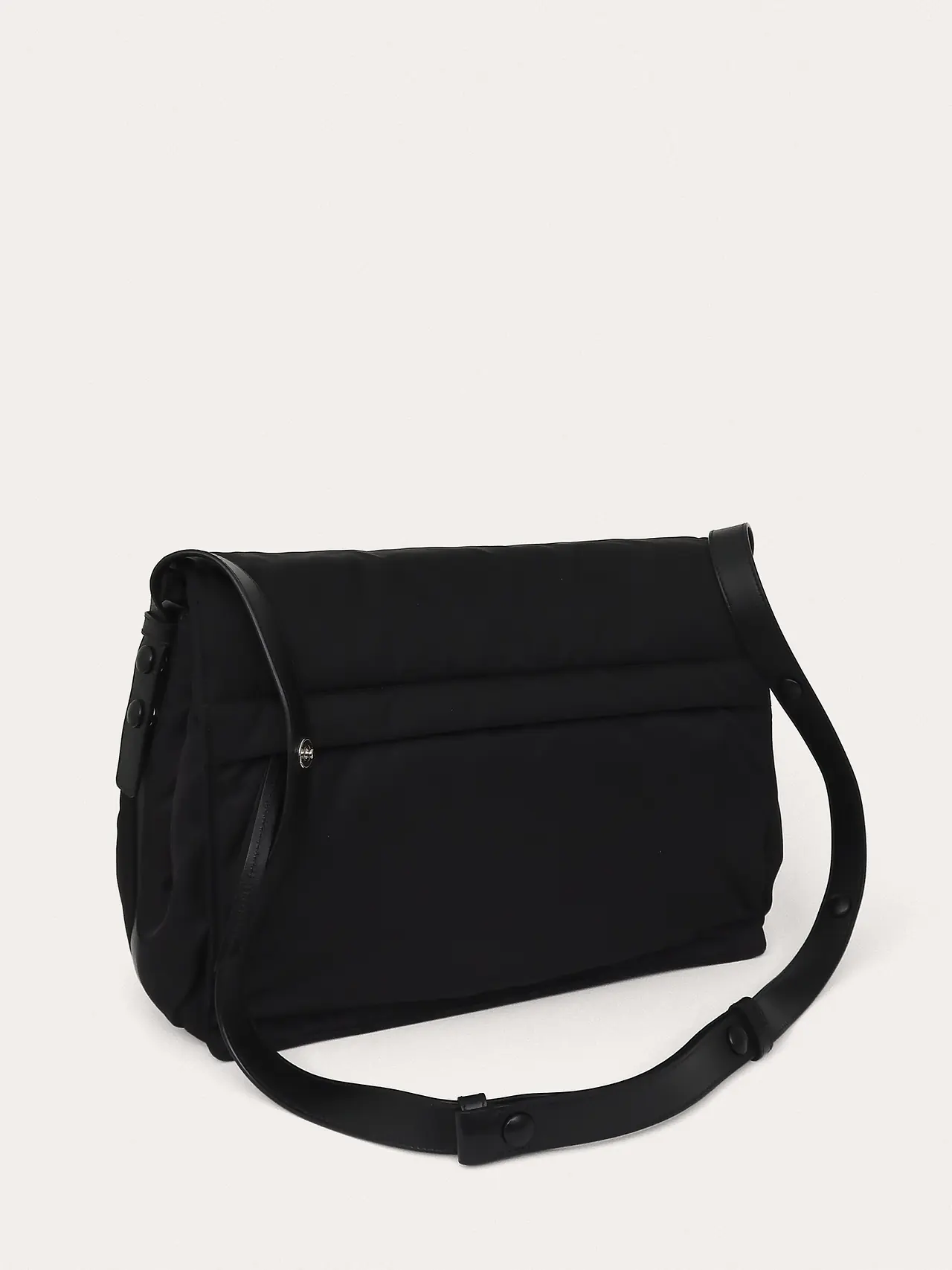 Large Padded Re-Nylon Shoulder Travel Bag - Master