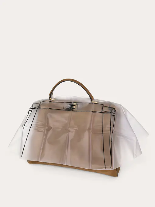 Peekaboo Tan&Multicolor bag - Master