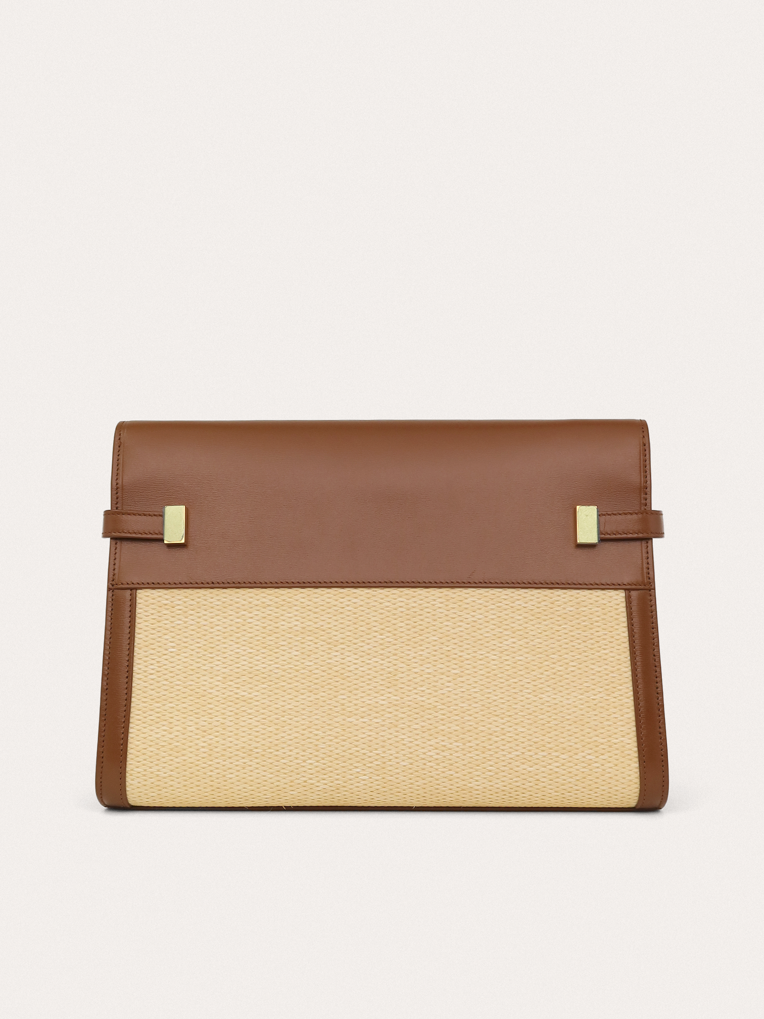 Saint Laurent Manhattan Canvas Calfskin Shoulder - Master